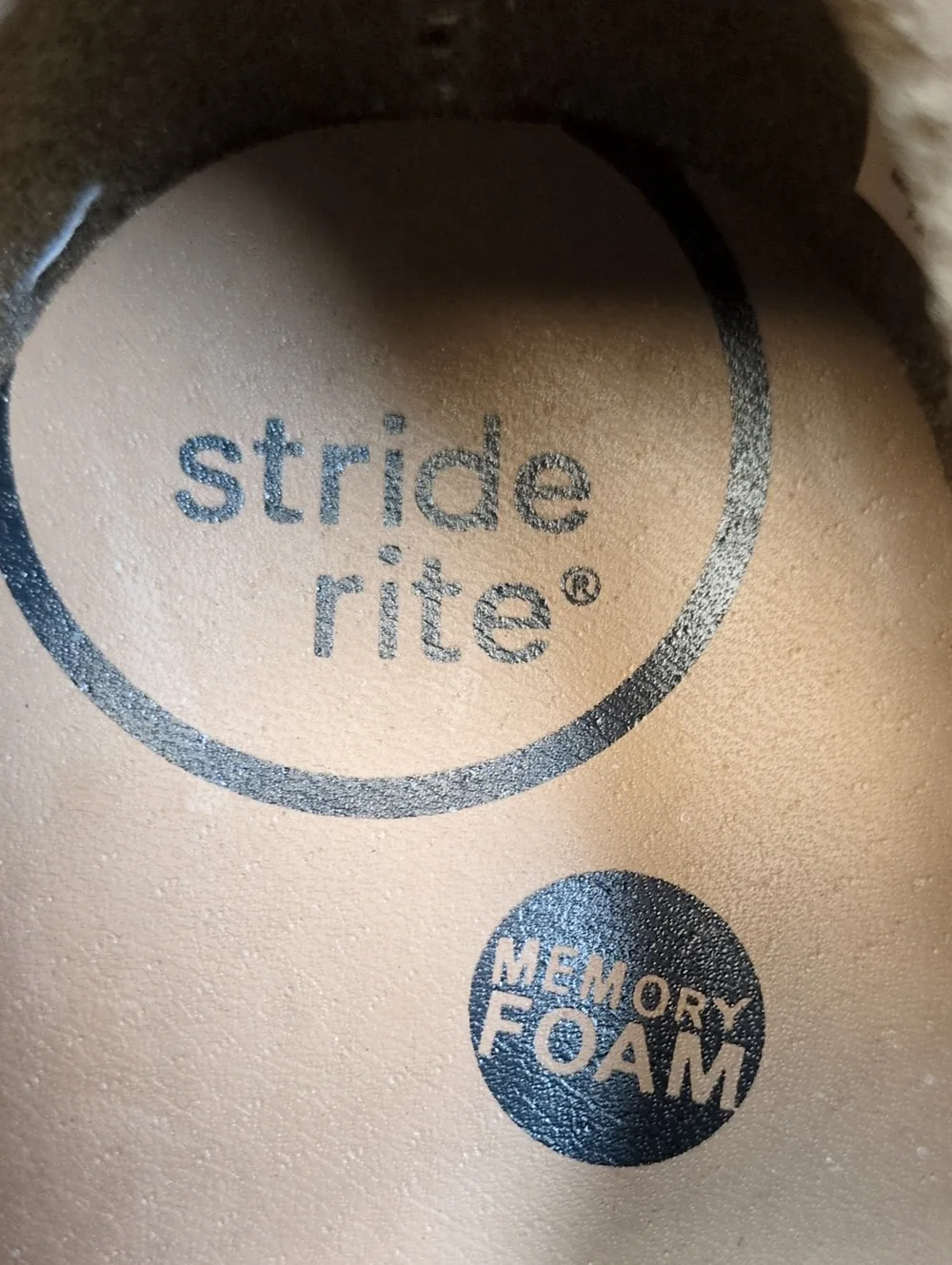 Stride Rite Claire Black Leather Mary Jane Flats Size 3.5